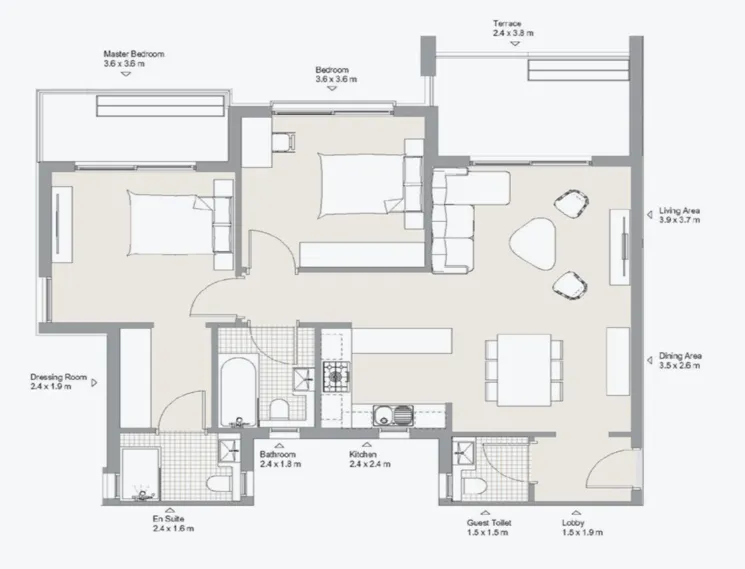 Apartment - Al Burouj Compound El Shorouk City Capital Group Properties