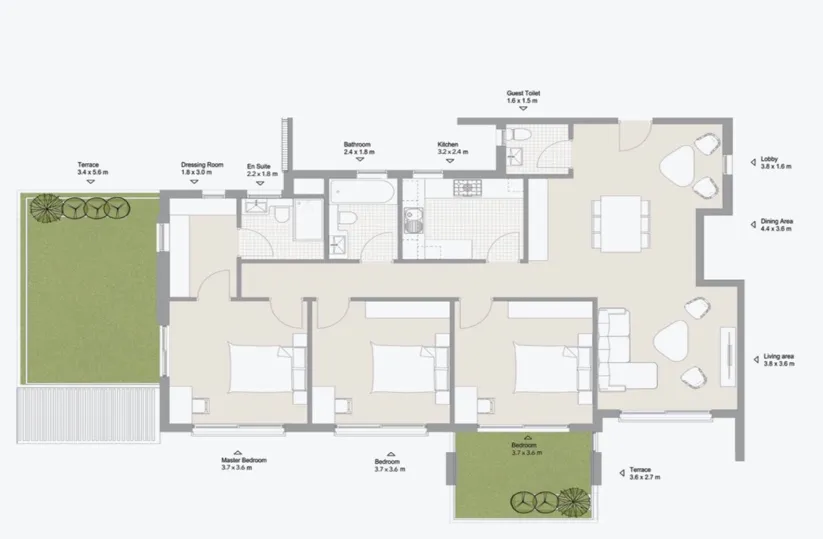 Apartment - Al Burouj Compound El Shorouk City Capital Group Properties