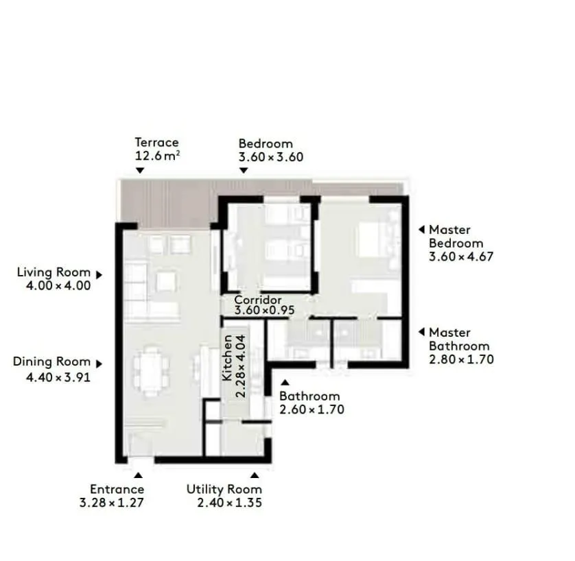 Apartment - Al Burouj Compound El Shorouk City Capital Group Properties