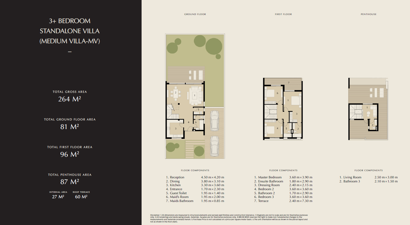 Floor Plan - كمبوند البروج الشروق كابيتال جروب بروبرتيز - Al Brouj El Shorouk City