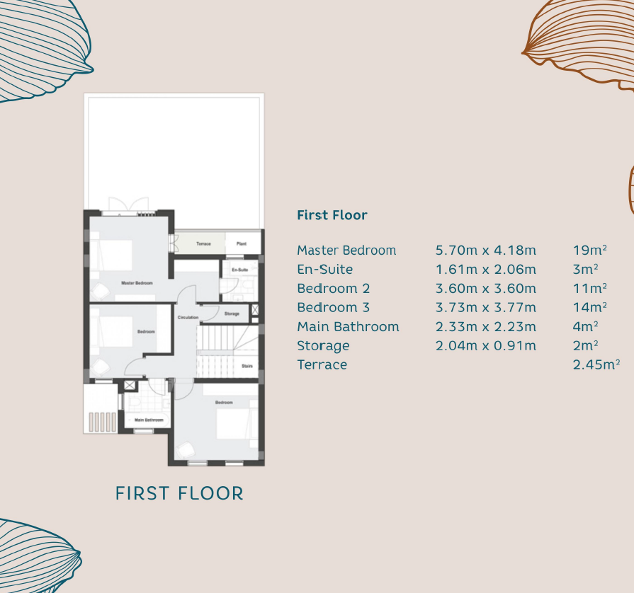 Floor Plan - كمبوند البروج الشروق كابيتال جروب بروبرتيز - Al Brouj El Shorouk City