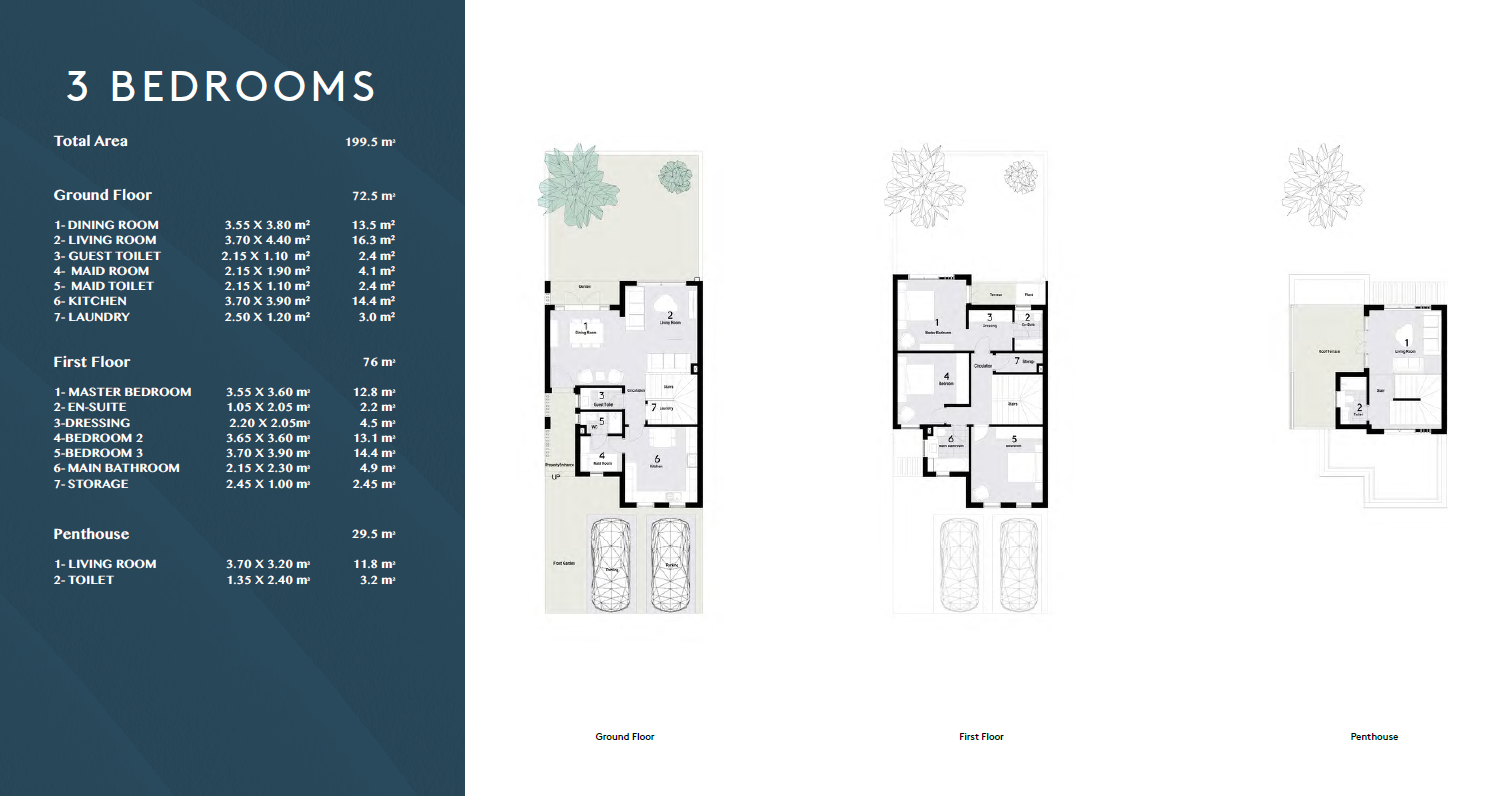 Floor Plan - كمبوند البروج الشروق كابيتال جروب بروبرتيز - Al Brouj El Shorouk City