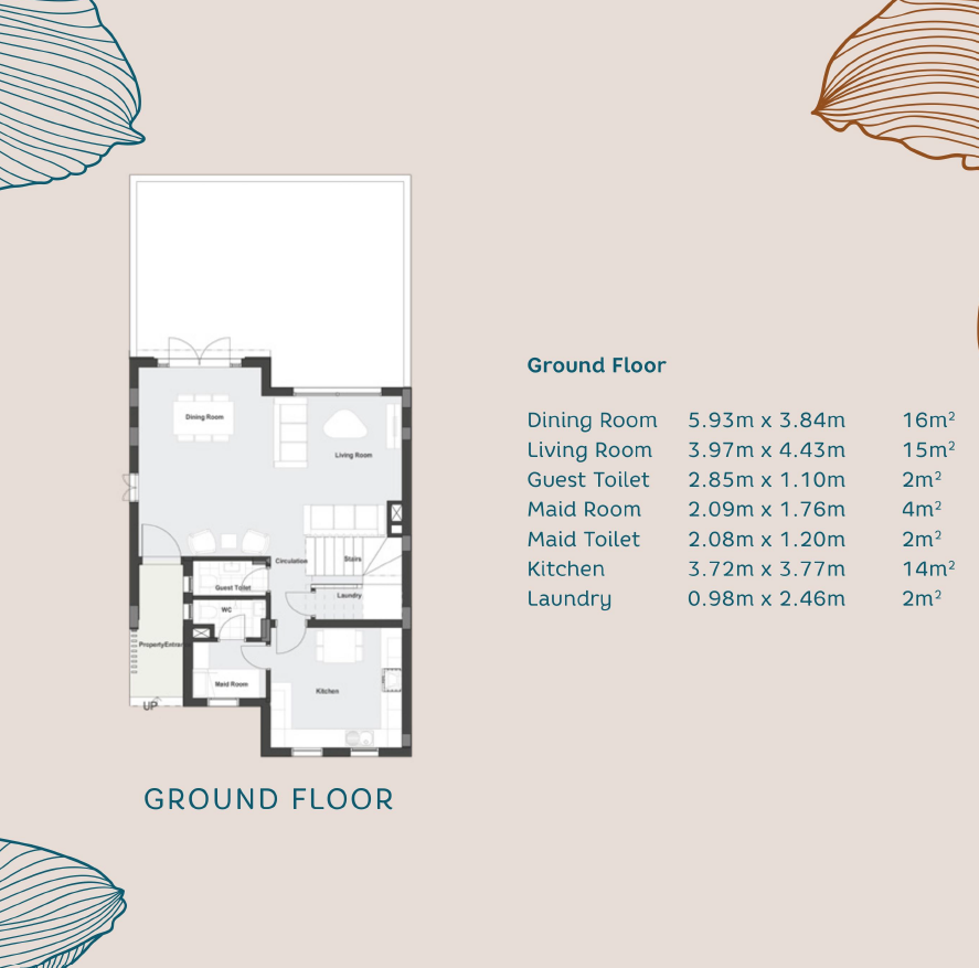 Floor Plan - كمبوند البروج الشروق كابيتال جروب بروبرتيز - Al Brouj El Shorouk City