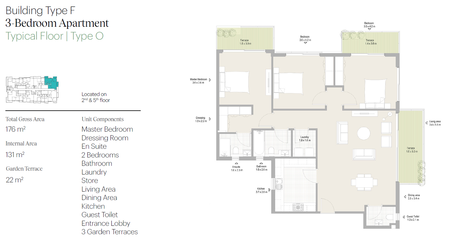 Floor Plan - كمبوند البروج الشروق كابيتال جروب بروبرتيز - Al Brouj El Shorouk City