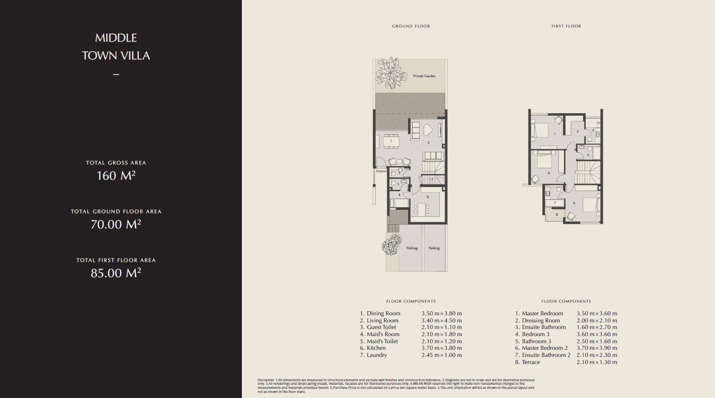 Floor Plan - كمبوند البروج الشروق كابيتال جروب بروبرتيز - Al Brouj El Shorouk City
