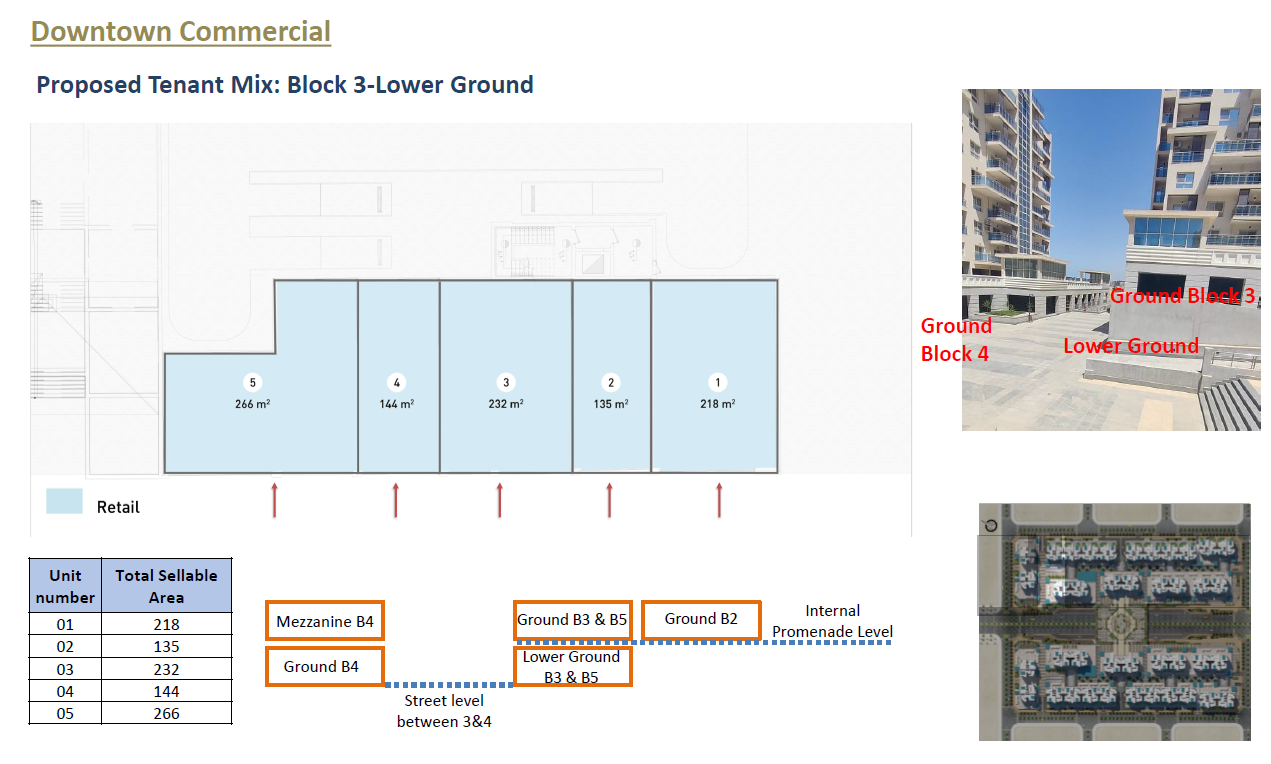 Downtown New Alamein floor plan