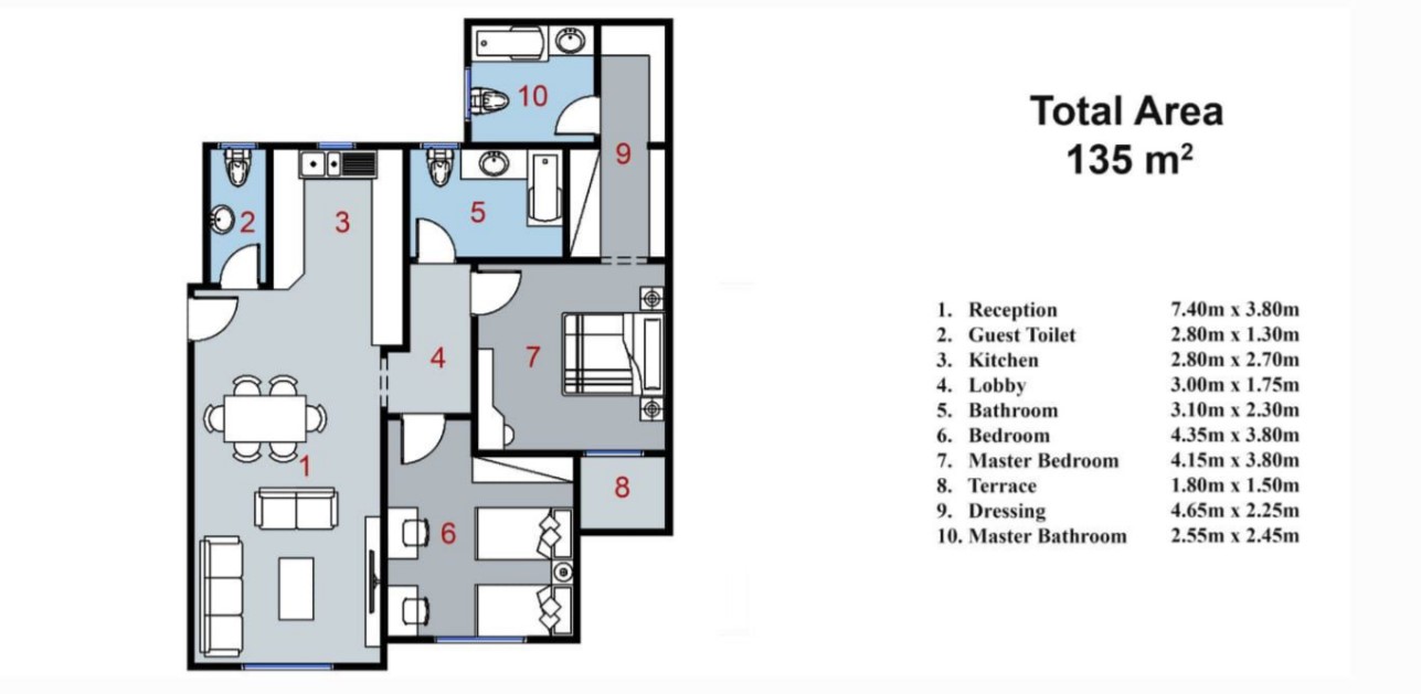 Floor Plan - La Verde New Capital Compound
