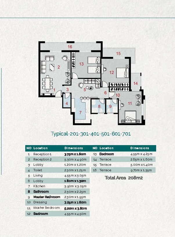 Floor Plan - La Verde New Capital Compound