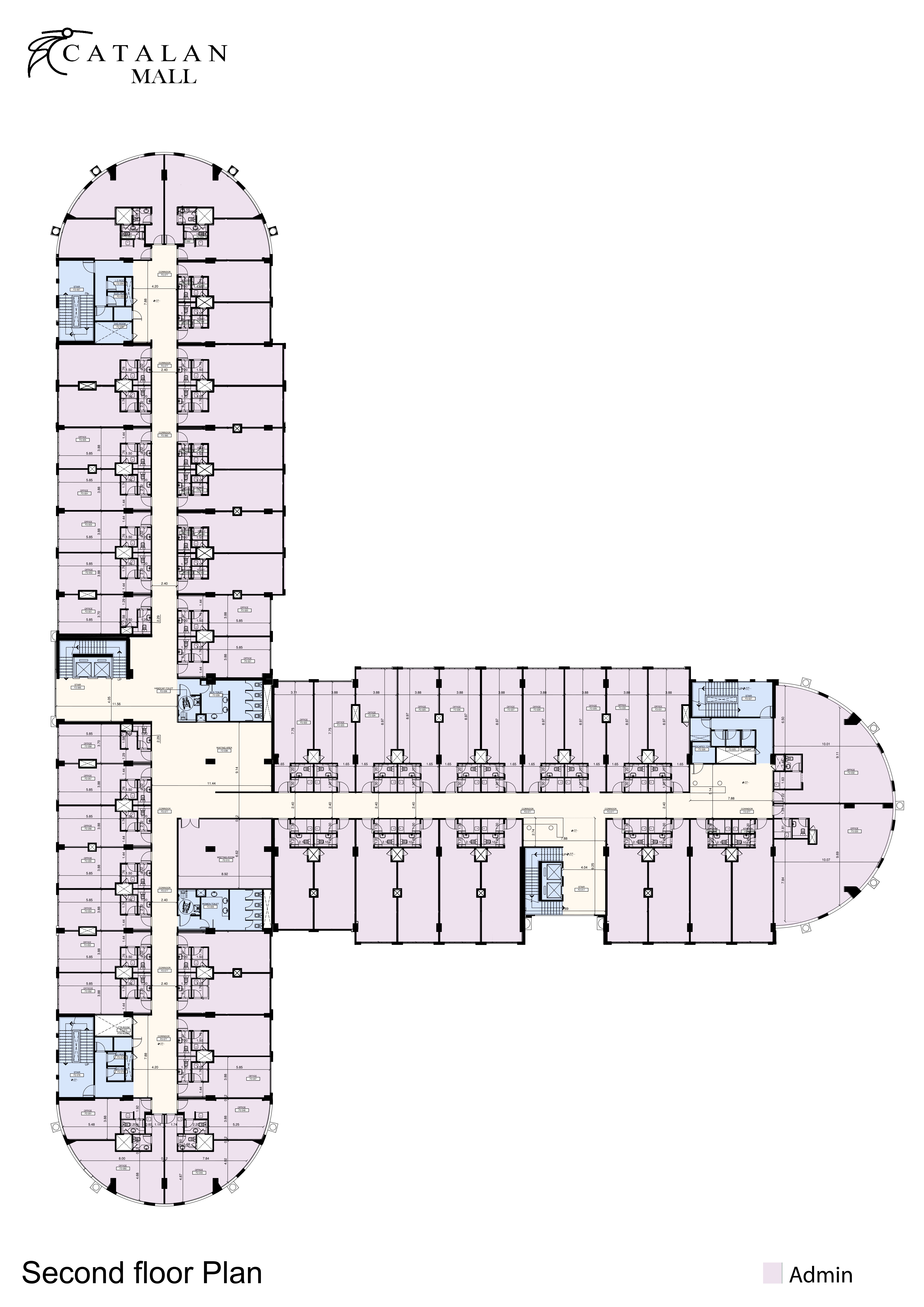 Floor Plan - Catalan Mall New Capital Gates Developments