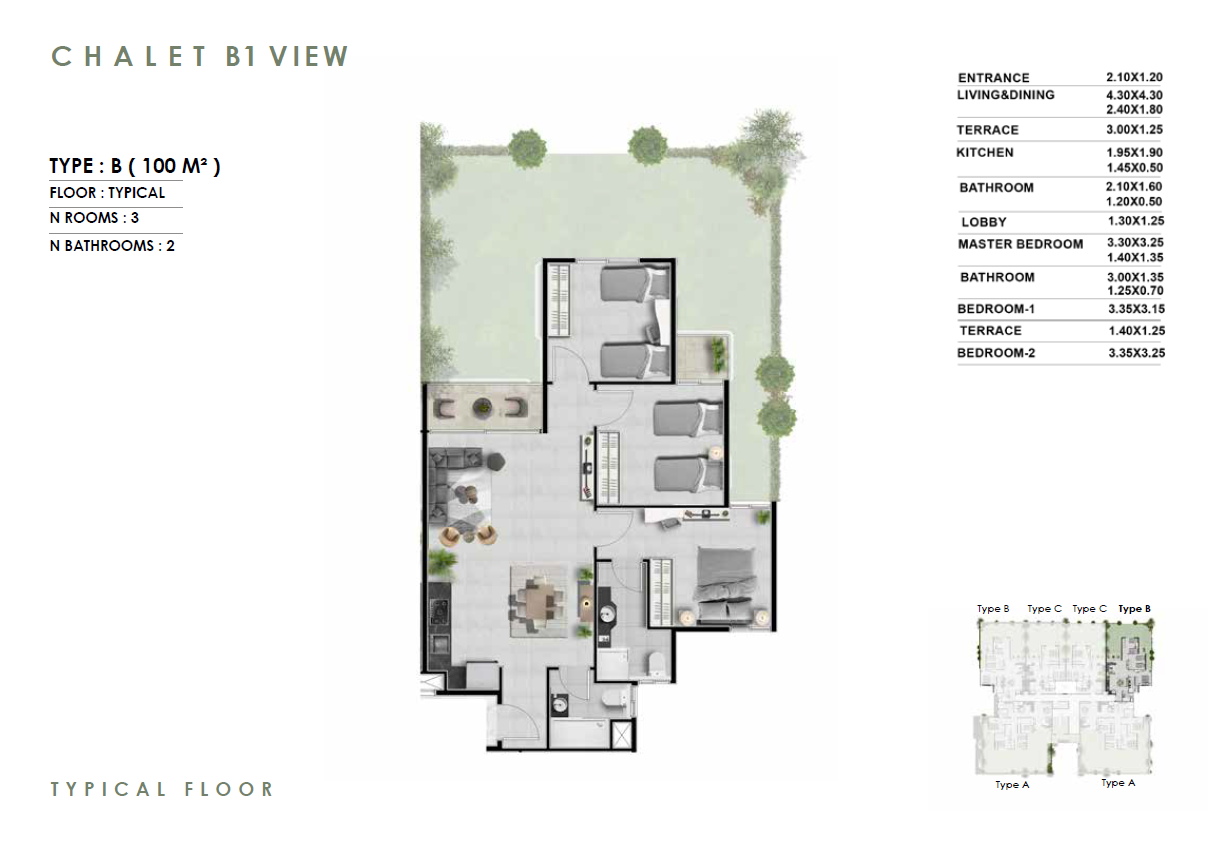 Floor Plan - زهرة الساحل الشمالي معمار المرشدي - Zahra North Coast