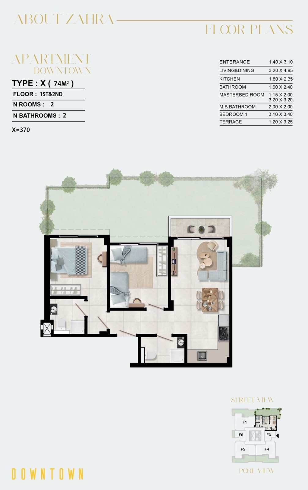 Floor Plan - Zahra North Coast Memaar El Morshedy