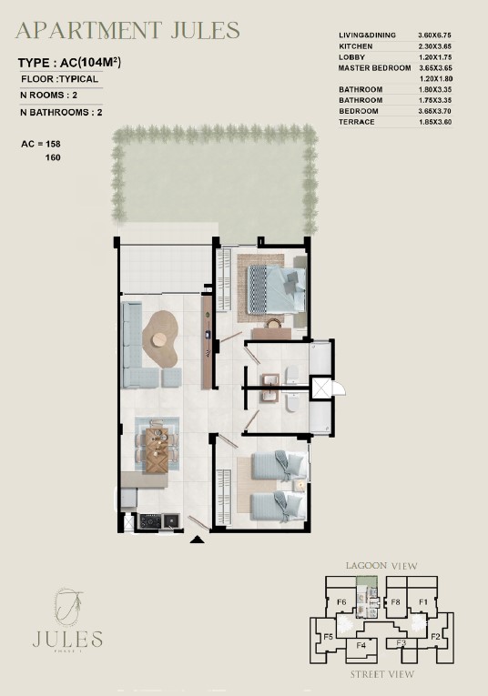 Floor Plan - Zahra North Coast Memaar El Morshedy