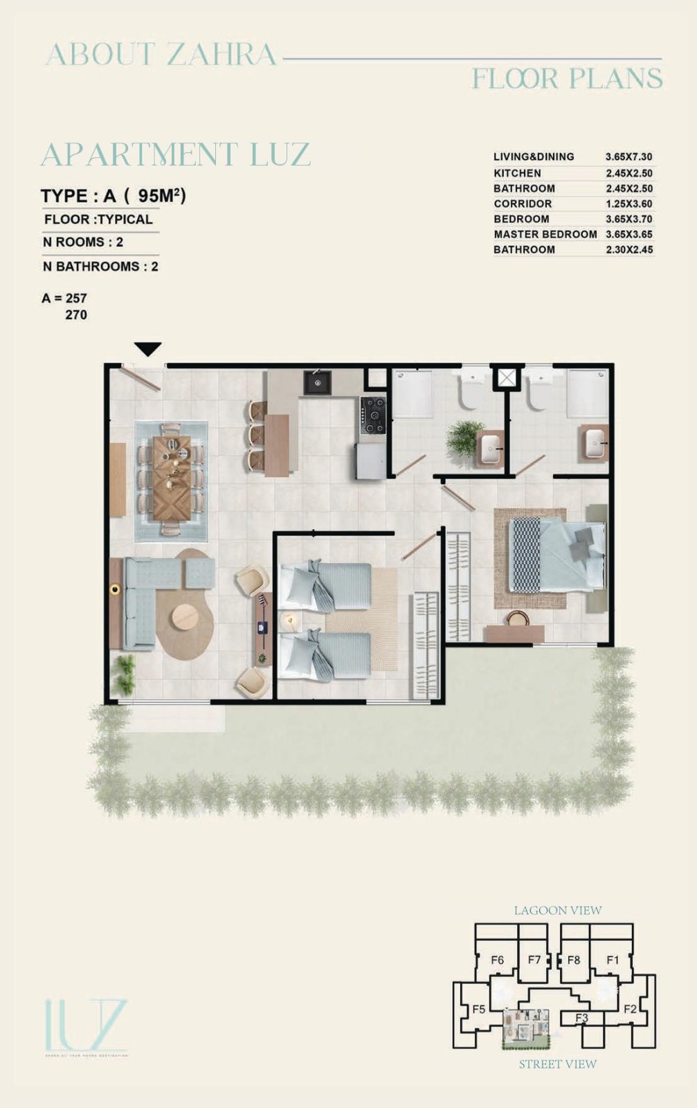 Floor Plan - Zahra North Coast Memaar El Morshedy