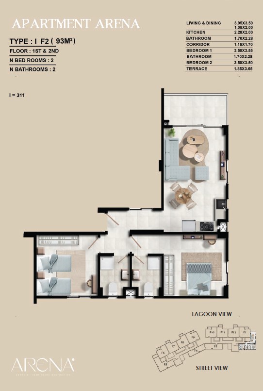 Floor Plan - Zahra North Coast Memaar El Morshedy