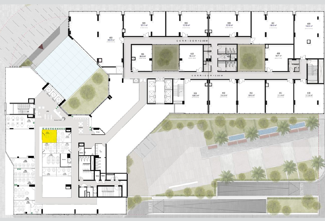 Floor Plan - Paragon New Capital Mall Builderia Developments