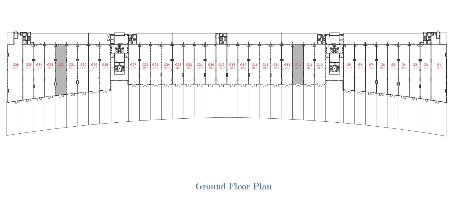 Floor Plan - مول ميدتاون سكاي العاصمة الادارية الجديدة بيتر هوم - Midtown Sky New Capital Mall