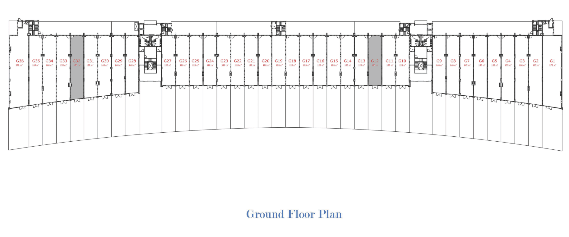 Floor Plan - مول ميدتاون سكاي العاصمة الادارية الجديدة بيتر هوم - Midtown Sky New Capital Mall