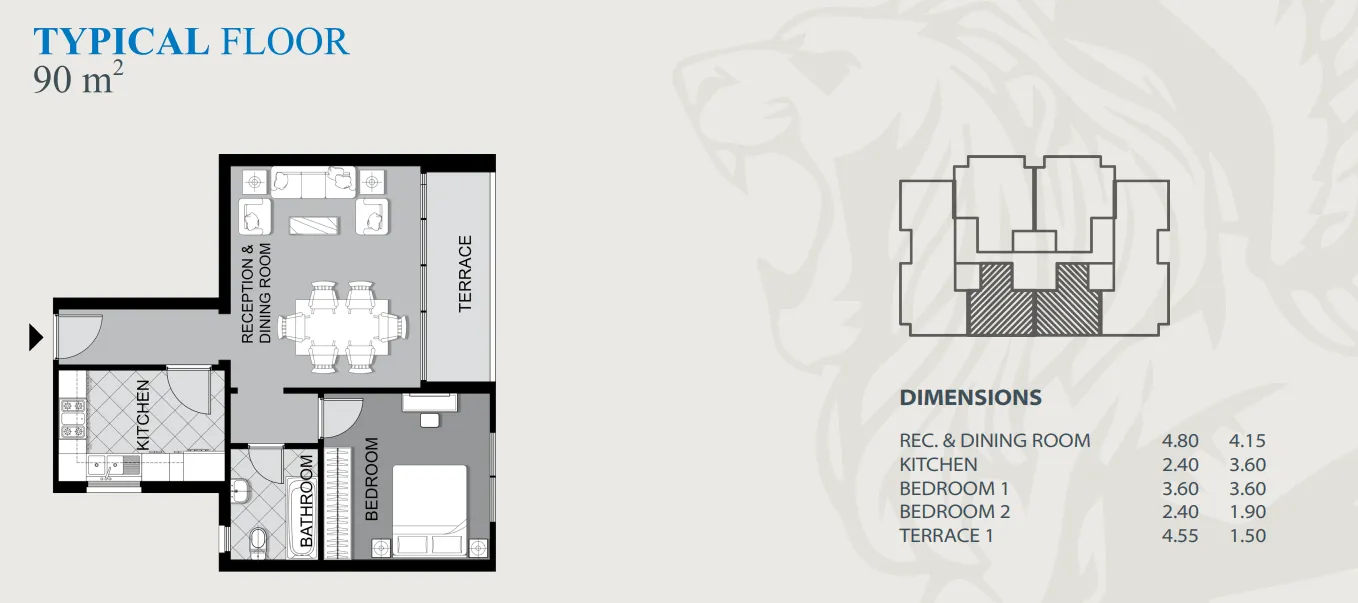 Apartment - Midtown Sky Mall New Capital Better Home