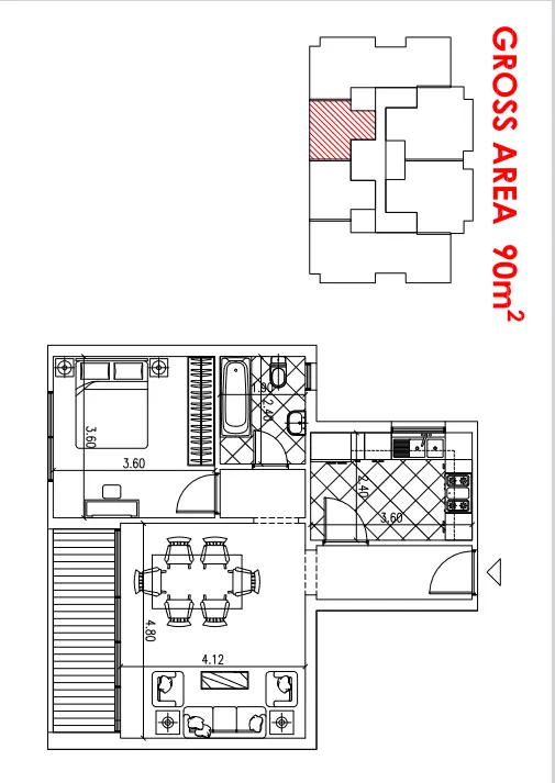 Apartment - Midtown Sky Mall New Capital Better Home