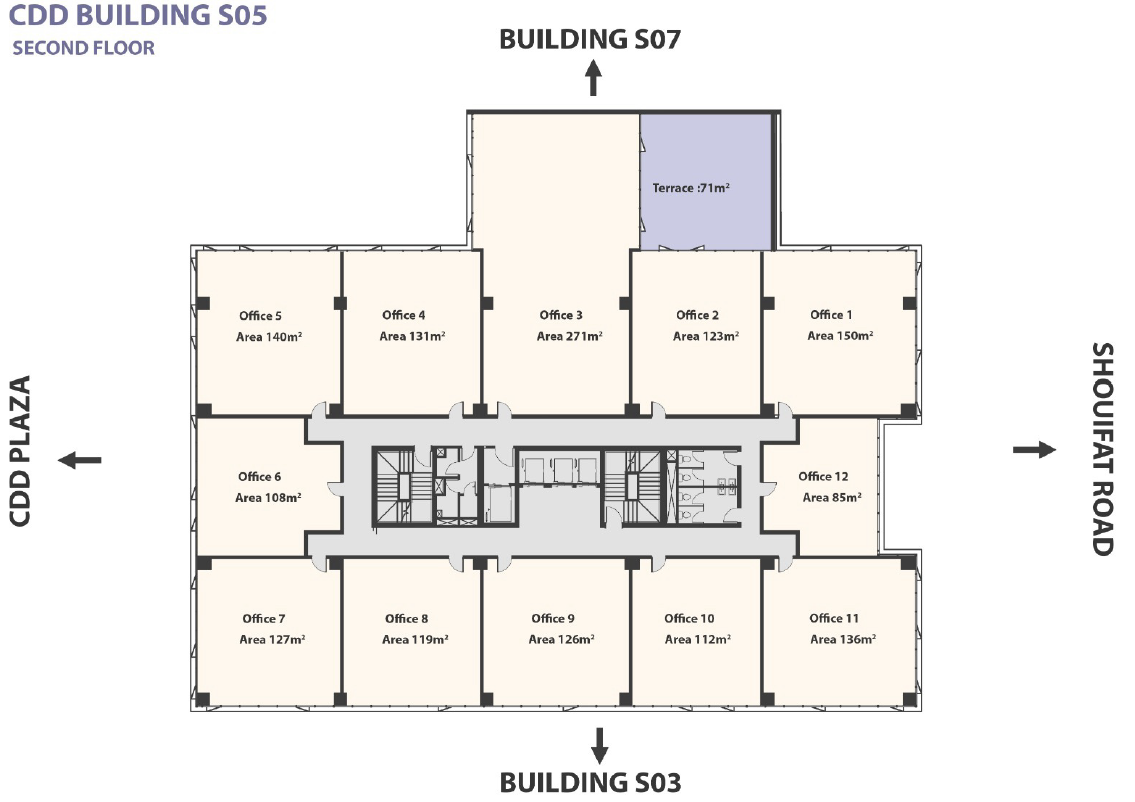 Floor Plan - OneMall One 90 New Cairo Landmark Sabbour