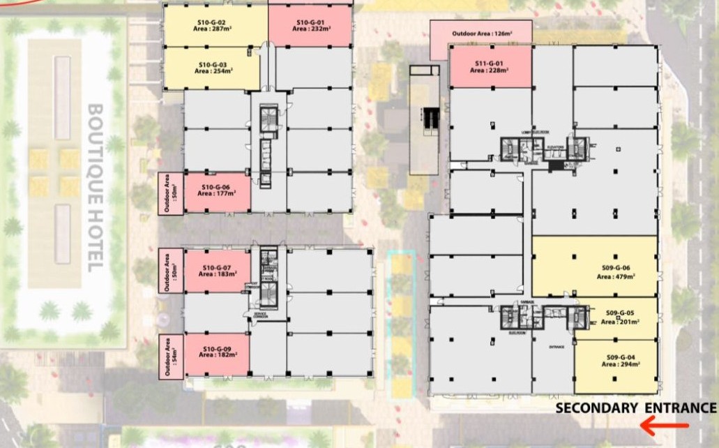Floor Plan - OneMall One 90 New Cairo Landmark Sabbour
