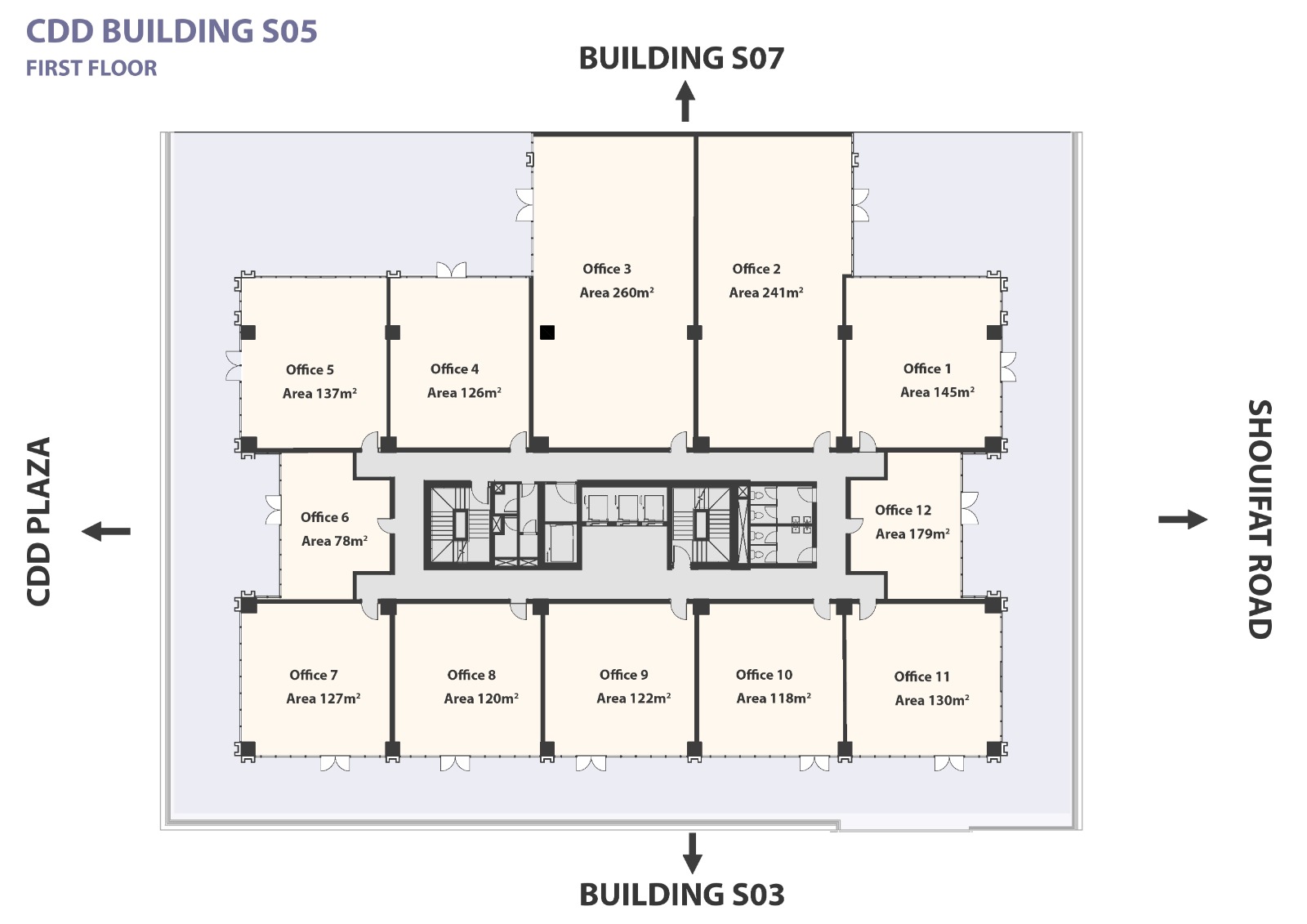 Floor Plan - OneMall One 90 New Cairo Landmark Sabbour