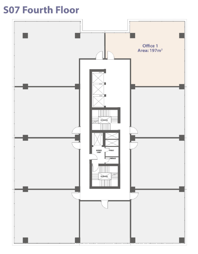 Floor Plan - OneMall One 90 New Cairo Landmark Sabbour