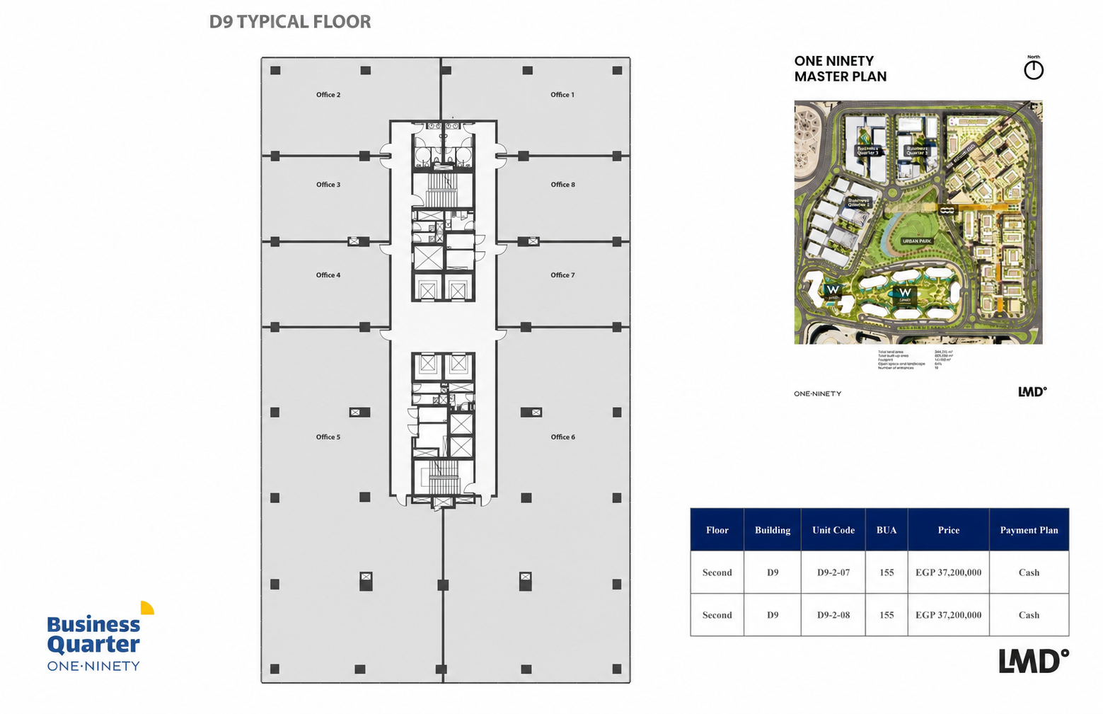 Plan 5 - OneMall One 90 New Cairo Landmark Sabbour