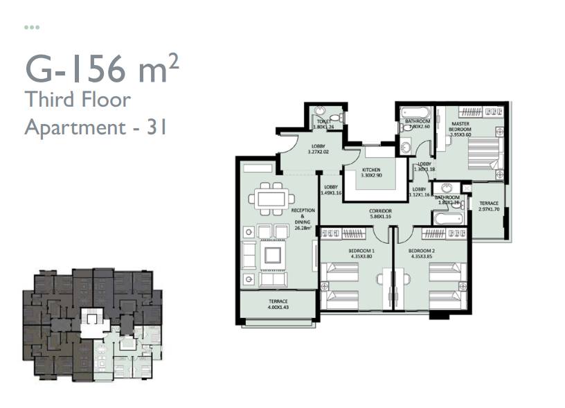 Floor Plan - كمبوند جايد التجمع الخامس سيكون العقارية - Jayd New Cairo Compound