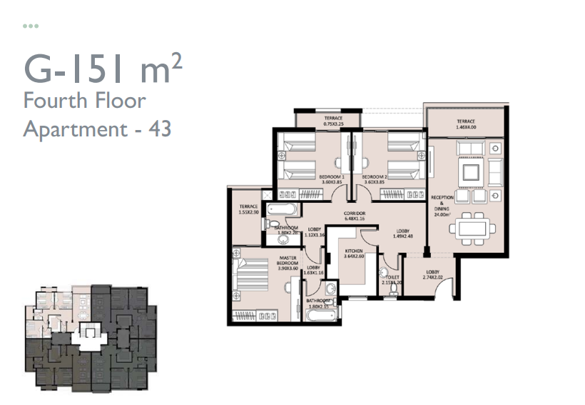 Floor Plan - كمبوند جايد التجمع الخامس سيكون العقارية - Jayd New Cairo Compound