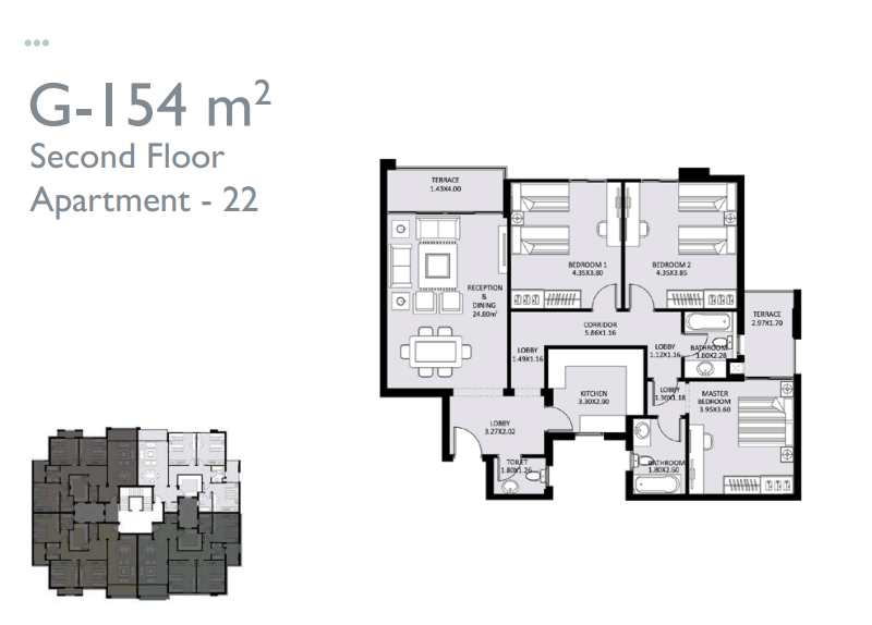 Floor Plan - كمبوند جايد التجمع الخامس سيكون العقارية - Jayd New Cairo Compound