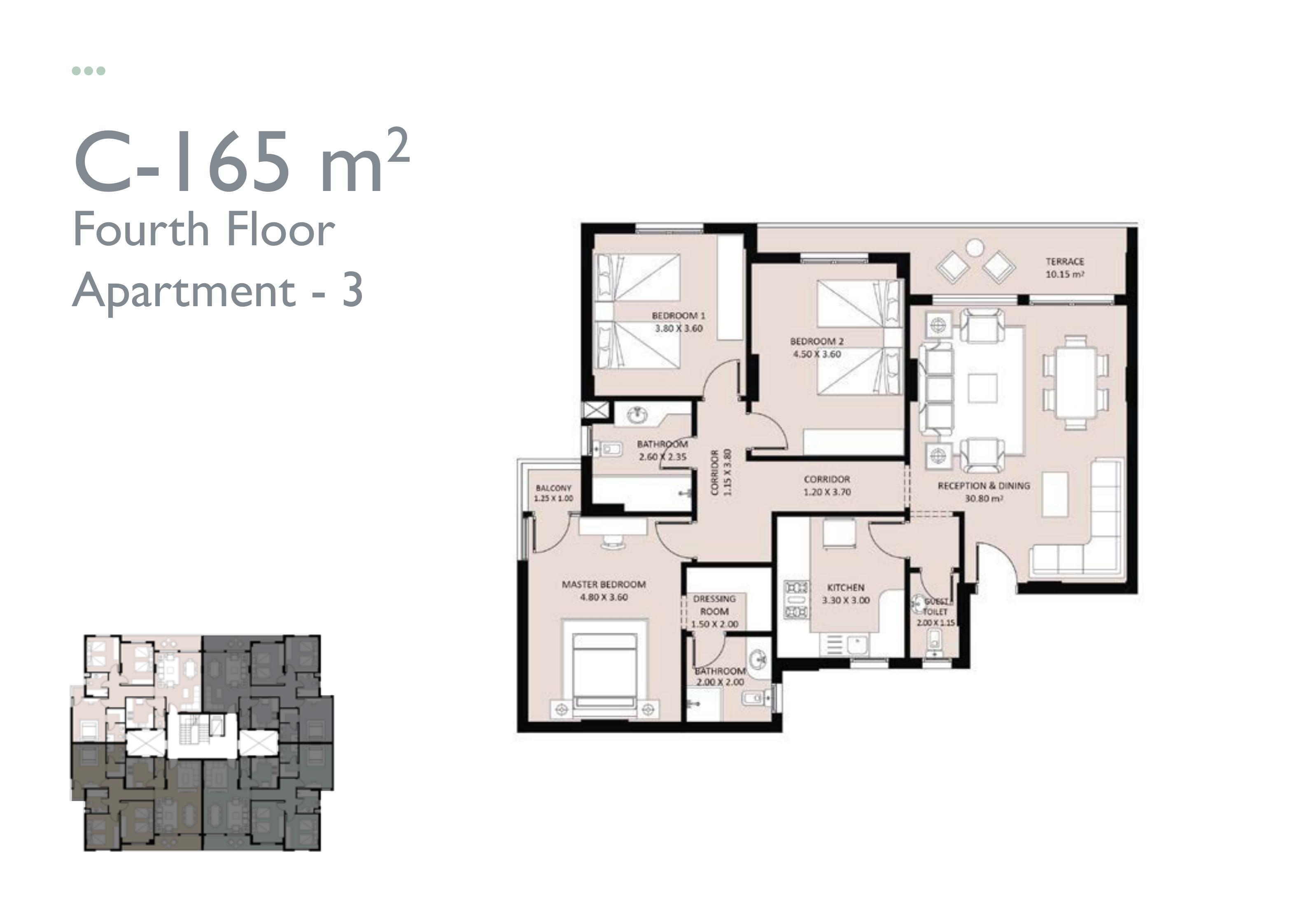 Floor Plan - كمبوند جايد التجمع الخامس سيكون العقارية - Jayd New Cairo Compound