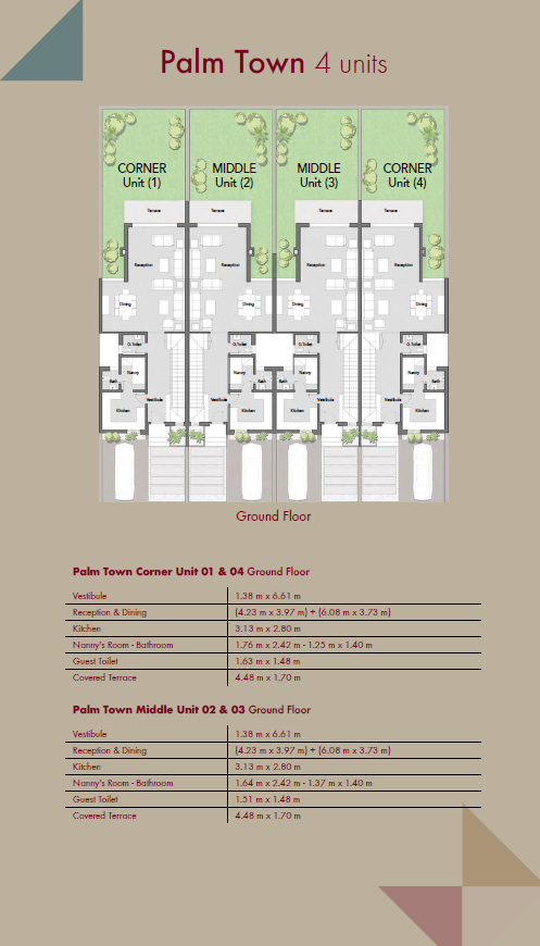 Floor Plan - كمبوند بالم هيلز الإسكندرية - Palm Hills Alexandria