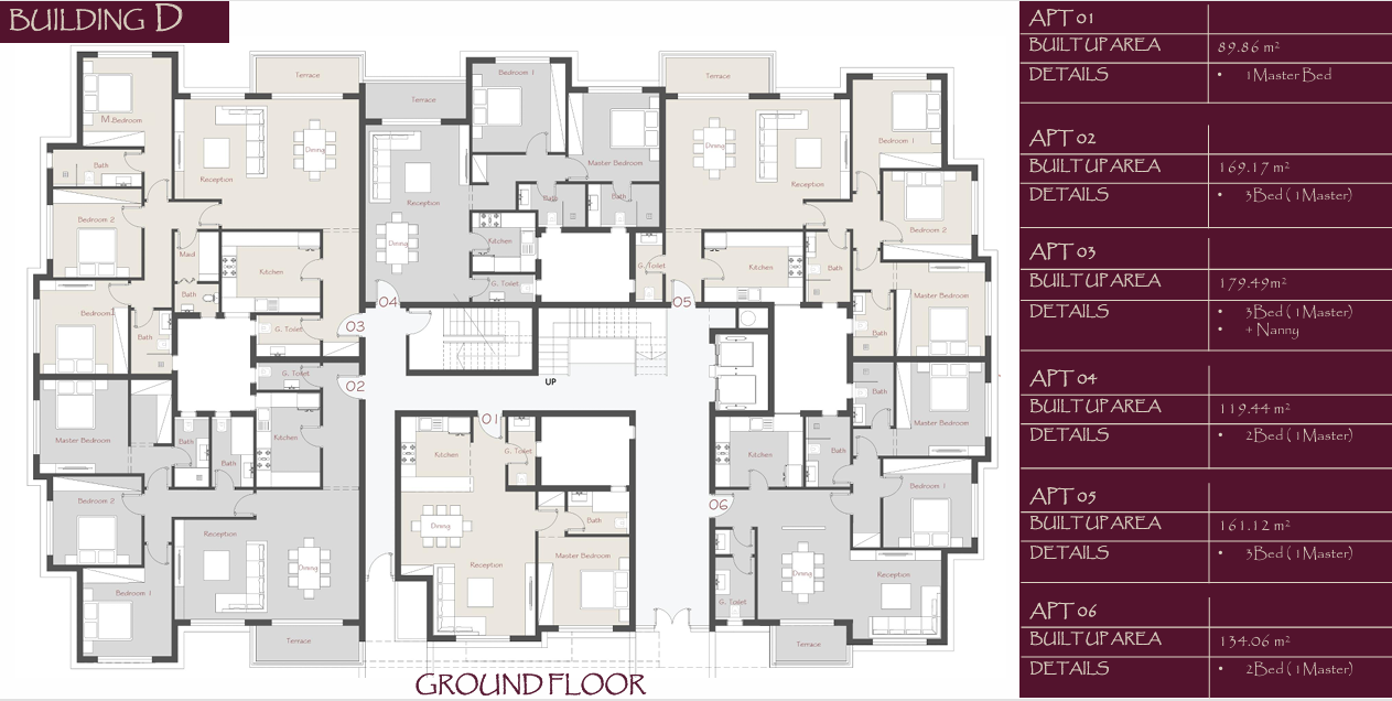 Floor Plan - كمبوند بالم هيلز الإسكندرية - Palm Hills Alexandria