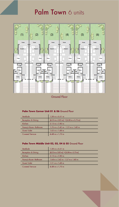 Floor Plan - كمبوند بالم هيلز الإسكندرية - Palm Hills Alexandria