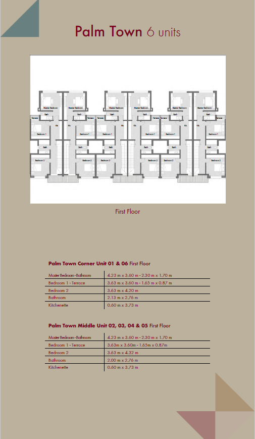 Floor Plan - كمبوند بالم هيلز الإسكندرية - Palm Hills Alexandria