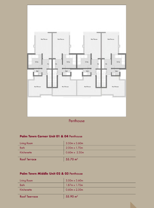 Floor Plan - كمبوند بالم هيلز الإسكندرية - Palm Hills Alexandria