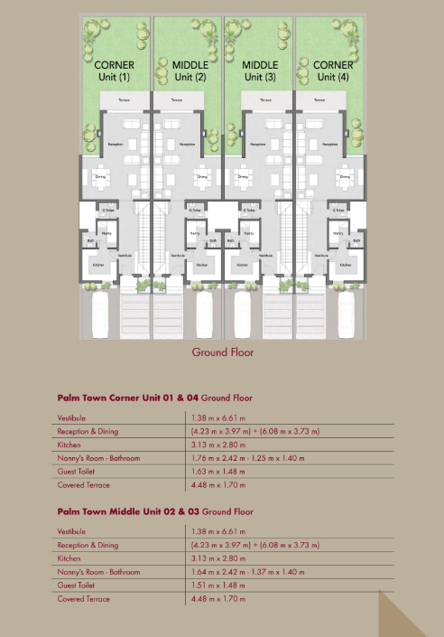 Floor Plan - كمبوند بالم هيلز الإسكندرية - Palm Hills Alexandria