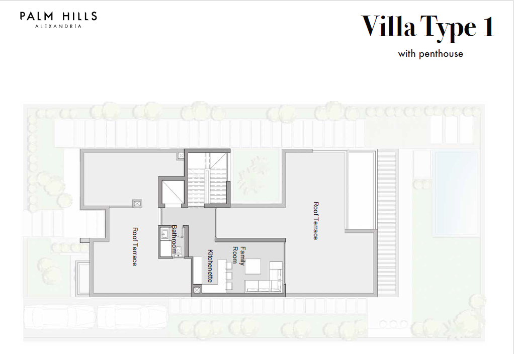 Floor Plan - كمبوند بالم هيلز الإسكندرية - Palm Hills Alexandria