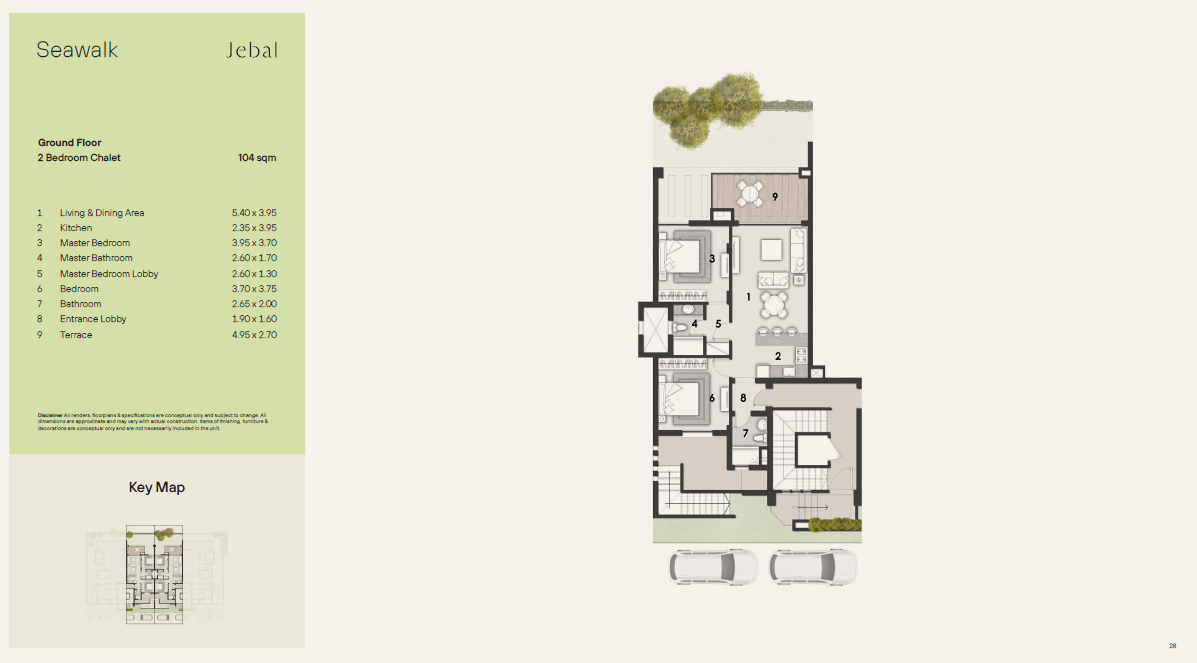 Floor Plan - قرية جبال العين السخنة بايونير العقارية - Jebal Ain Sokhna