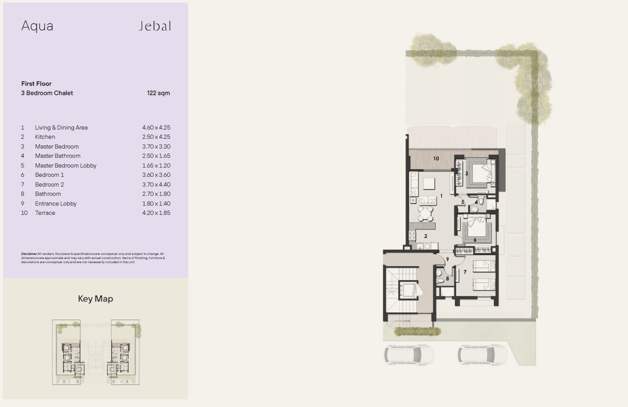 Floor Plan - قرية جبال العين السخنة بايونير العقارية - Jebal Ain Sokhna