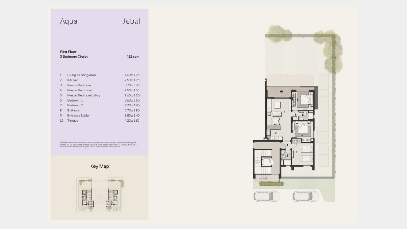 Floor Plan - قرية جبال العين السخنة PRE العقارية - Jebal Ain Sokhna