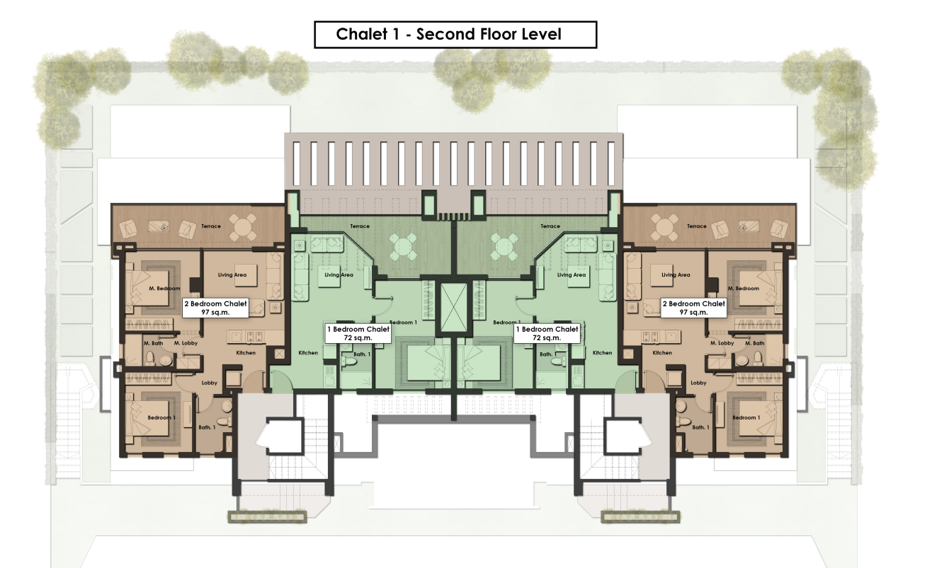 Floor Plan - قرية جبال العين السخنة PRE العقارية - Jebal Ain Sokhna