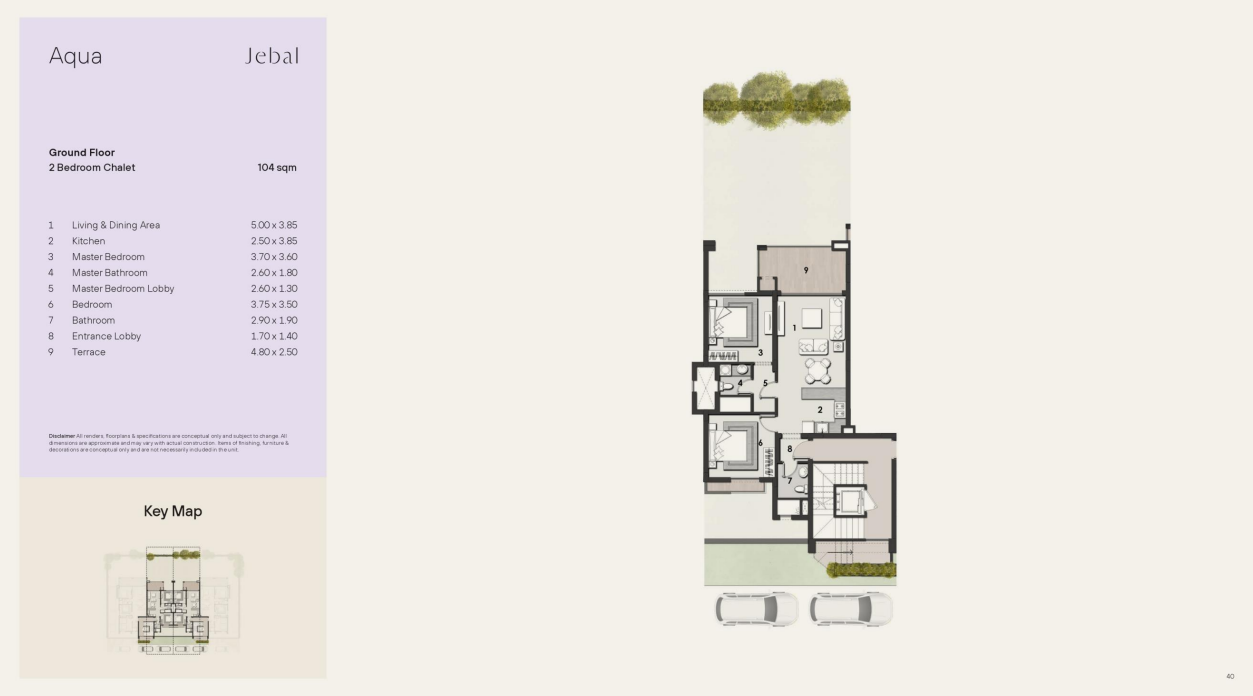 Floor Plan - قرية جبال العين السخنة PRE العقارية - Jebal Ain Sokhna