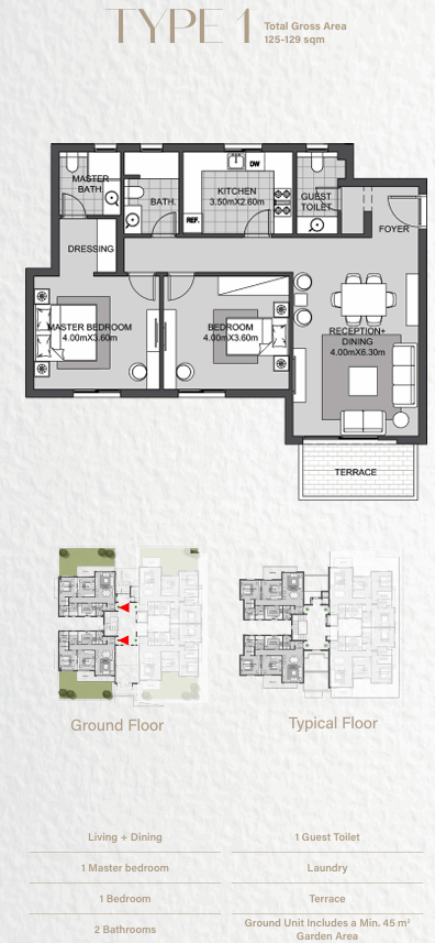 Floor Plan - Sodic East El Shorouk Compound