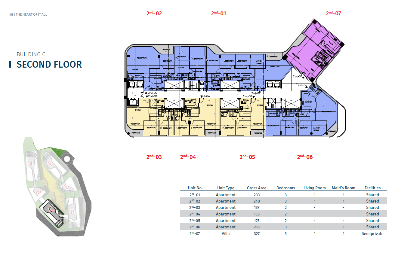 Floor Plan - كمبوند بلوم فيلدز المستقبل سيتي تطوير مصر العقارية - Bloomfields Mostakbal City Compound
