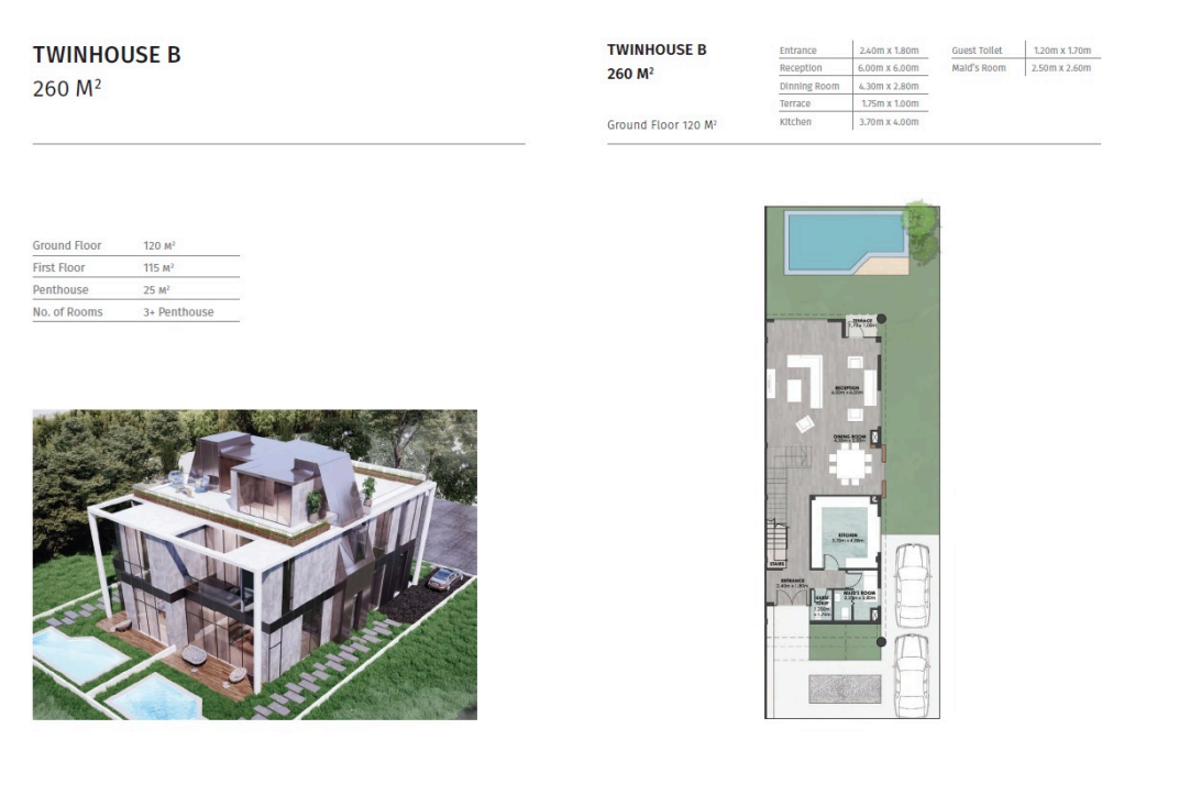 Floor Plan - Bloomfields Mostakbal City Compound Tatweer Misr