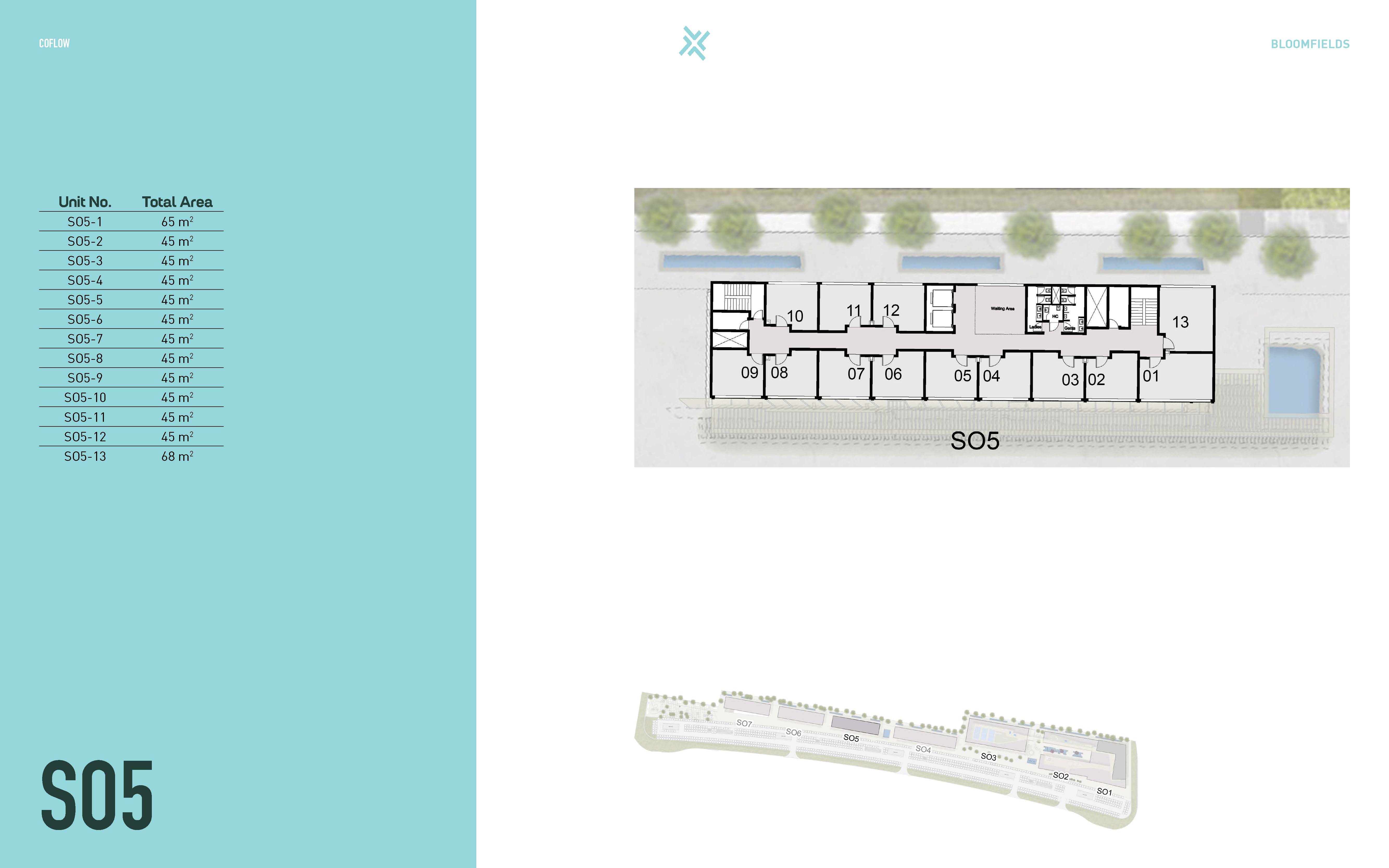 Floor Plan - Bloomfields Mostakbal City Compound Tatweer Misr