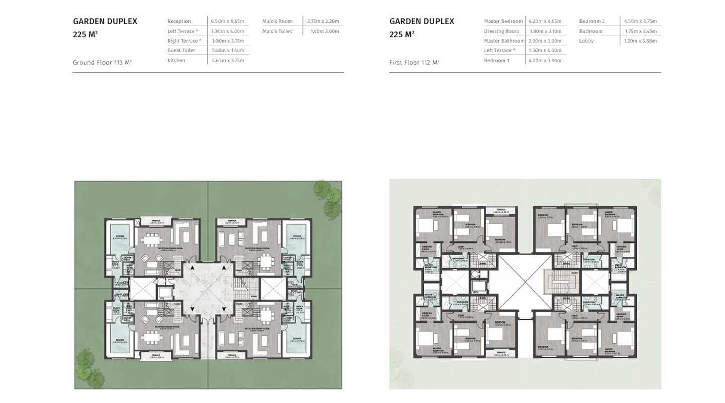 Floor Plan - كمبوند بلوم فيلدز مدينة المستقبل تطوير مصر العقارية - Bloomfields Mostakbal City Compound