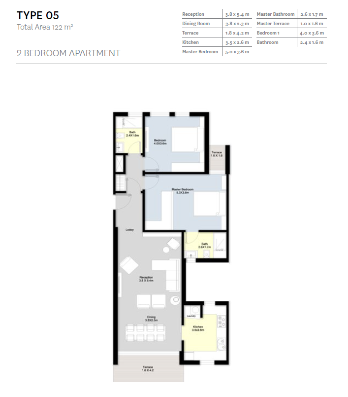 Floor Plan - كمبوند بلوم فيلدز مدينة المستقبل تطوير مصر العقارية - Bloomfields Mostakbal City Compound